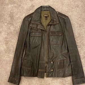 Danier vintage leather jacket.